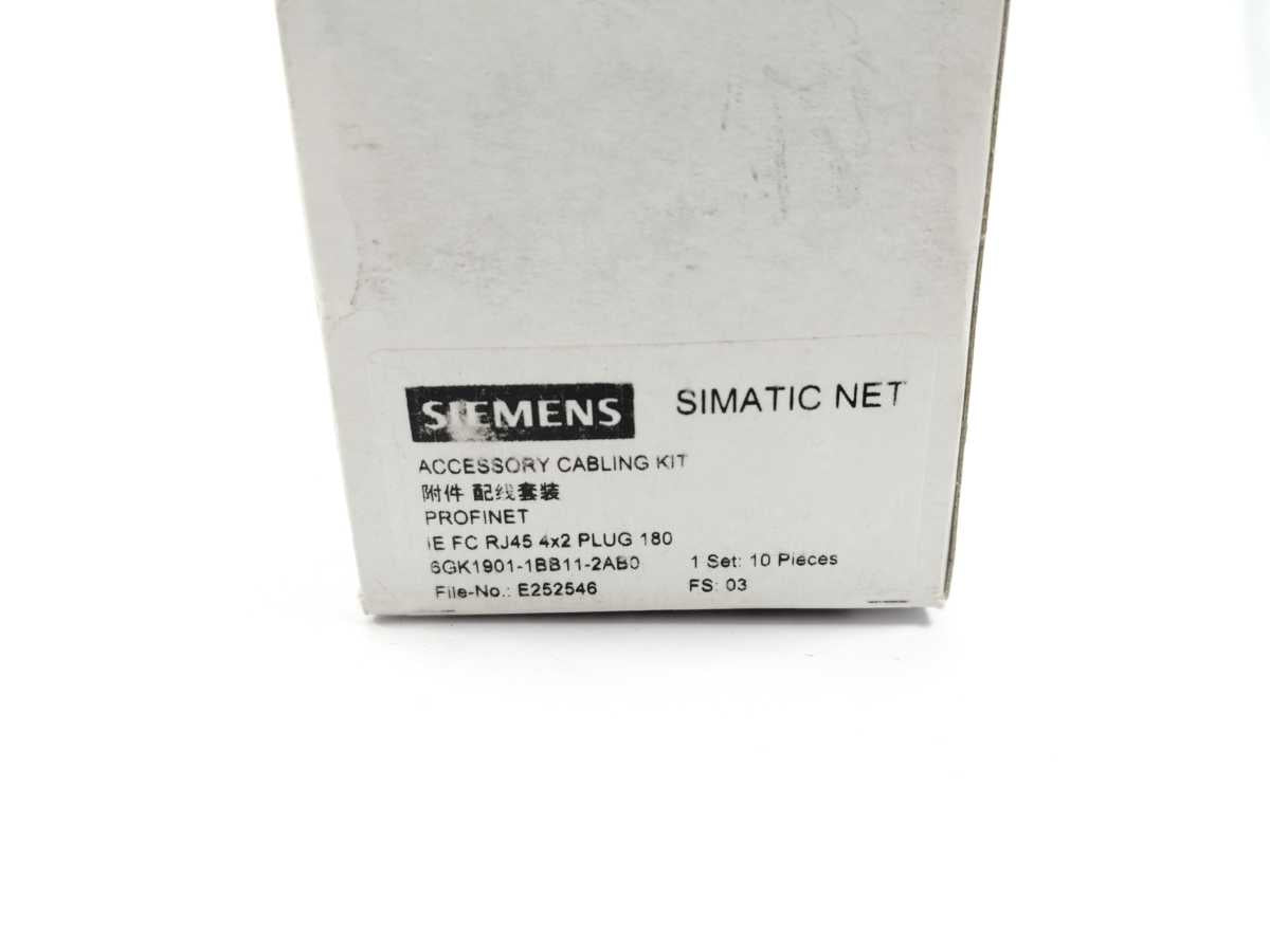 Siemens 6GK1901-1BB11-2AB0 Industrial Ethernet Plug Batch 10 Pcs.