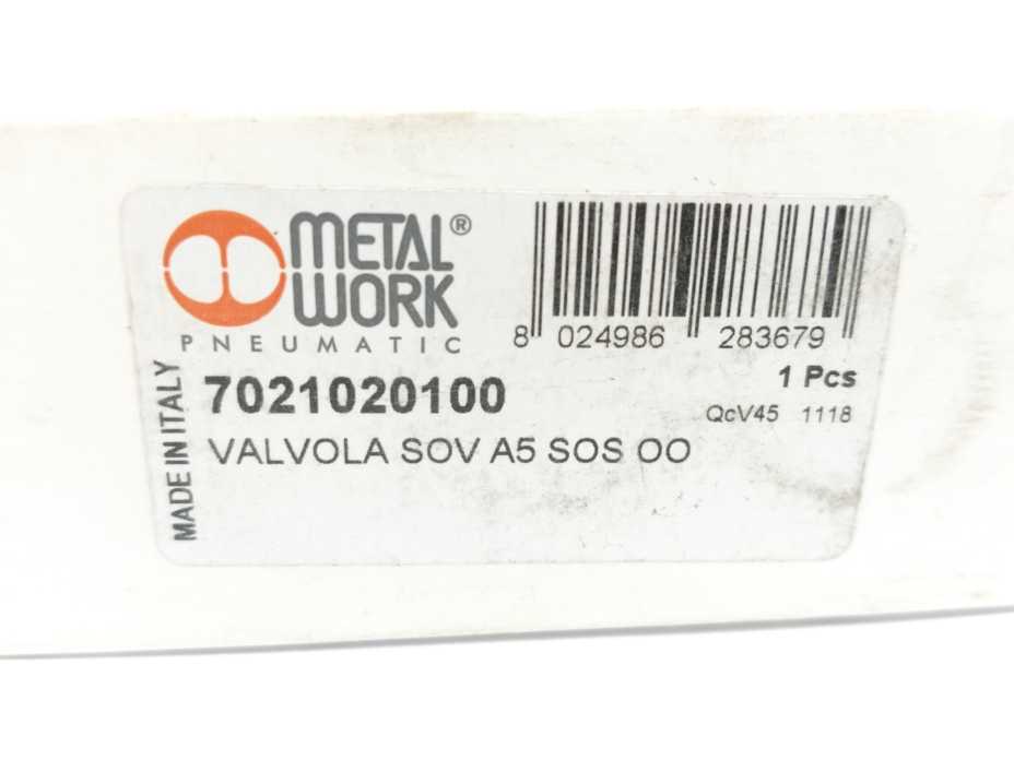 Metal Work 7021020100 Namur Electro-Pneumatic Monostable 5/2 Valve