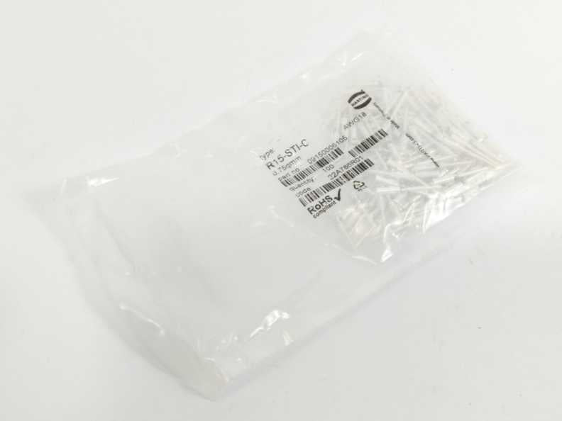 Harting 09150006105 R15-STI-C Crimp Contact Male Termination Batch 100 pcs.