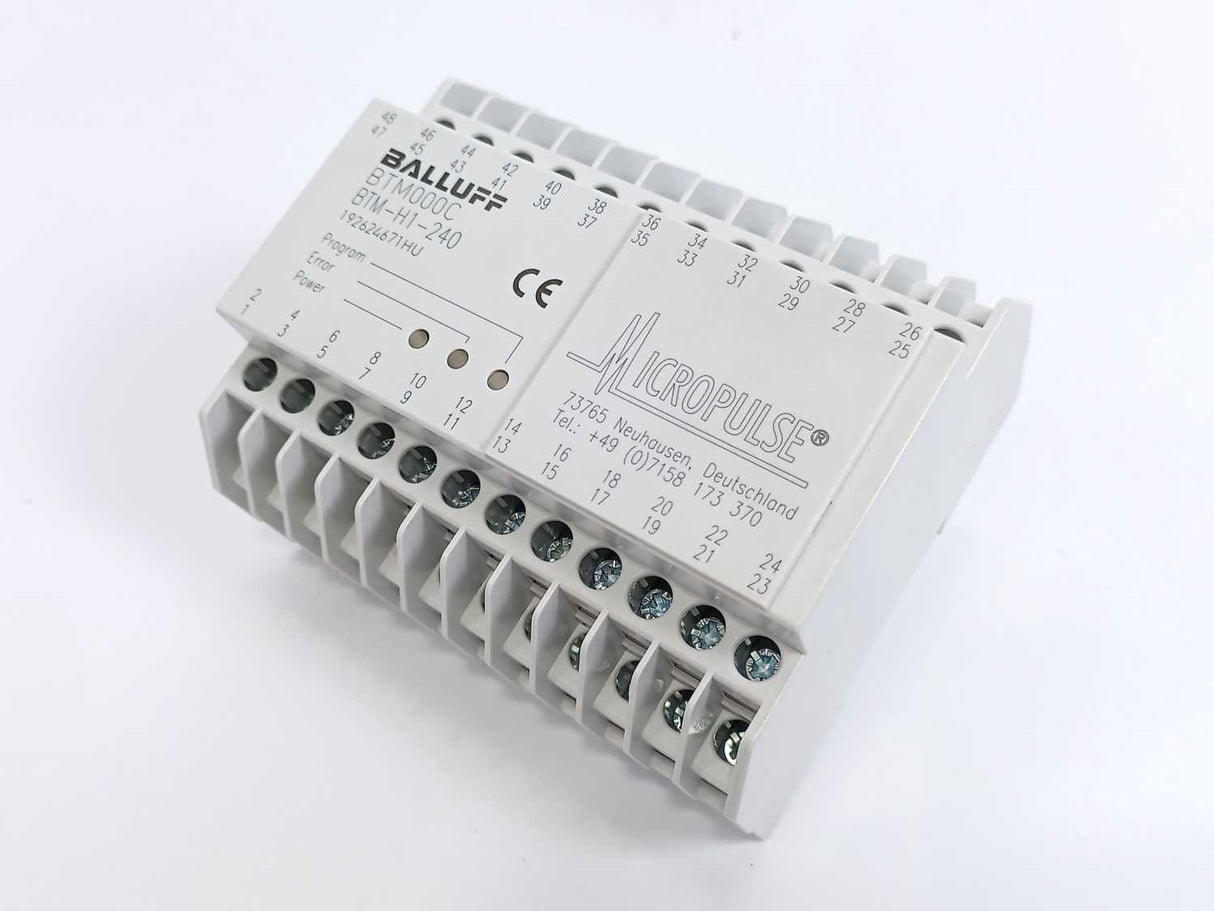 BALLUFF BTM000C BTM-H1-240 Signal Converter