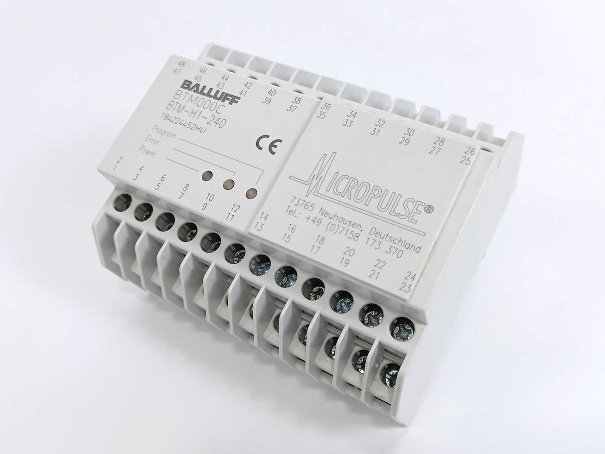 BALLUFF BTM000C BTM-H1-240 Signal Converter