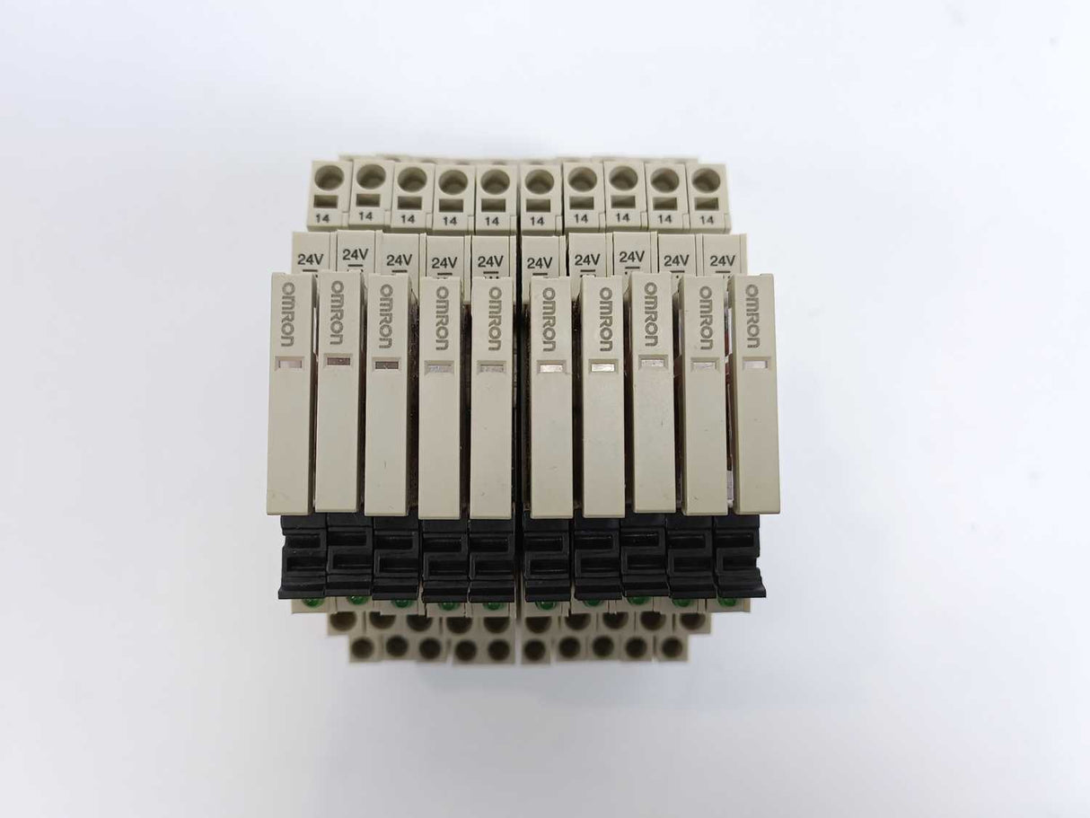 OMRON G2RV-SL500 110VAC w/ G2RV-1-S 48V DC. 10 Pcs