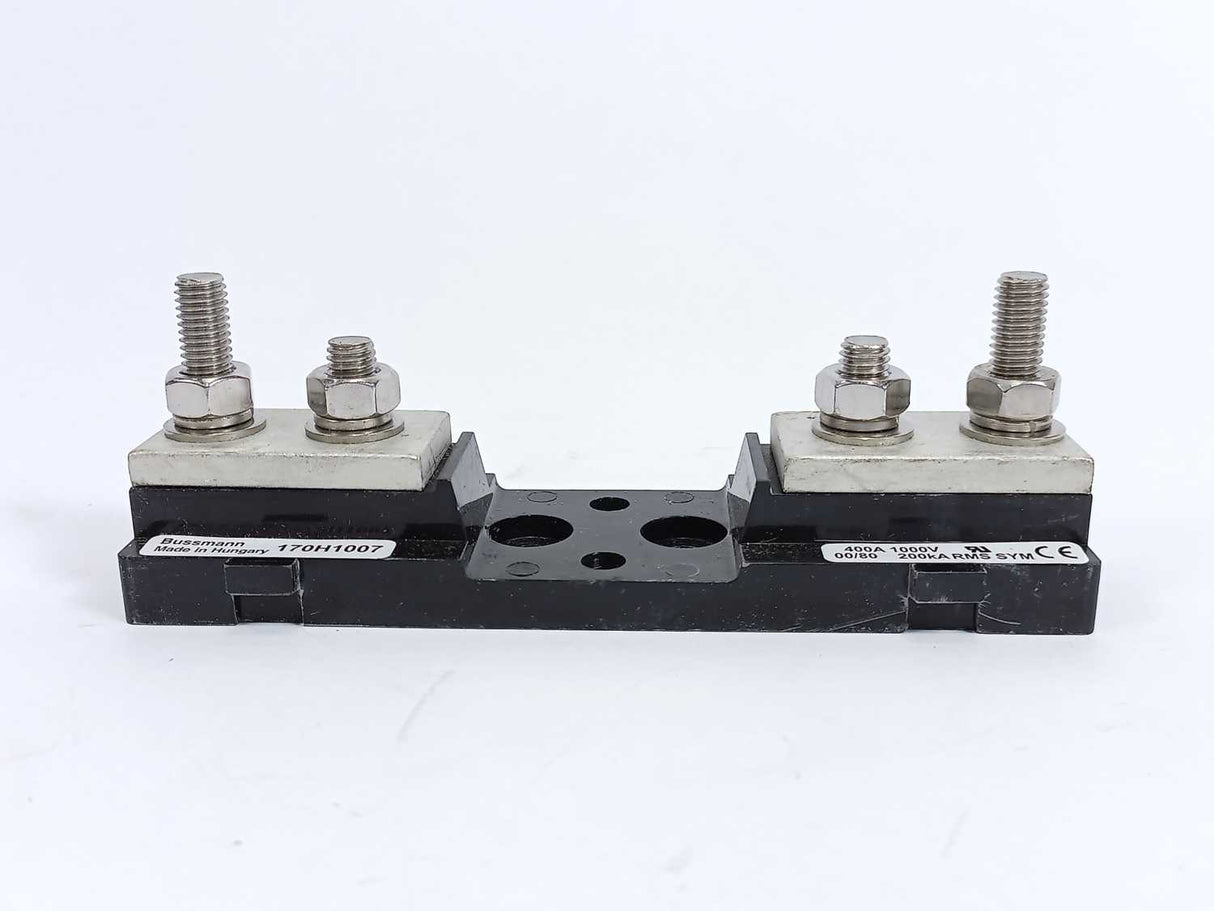 Bussmann 170H1007 Fuse Holder Base 00/80 400A 1000V 3pcs.