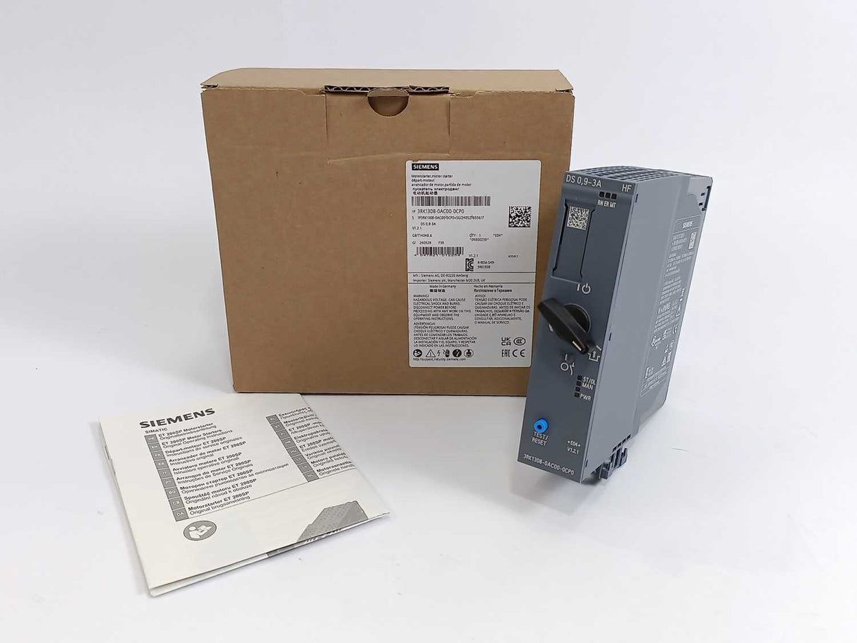 Siemens 3RK1308-0AC00-0CP0 SIMATIC ET 200SP Motor Starter