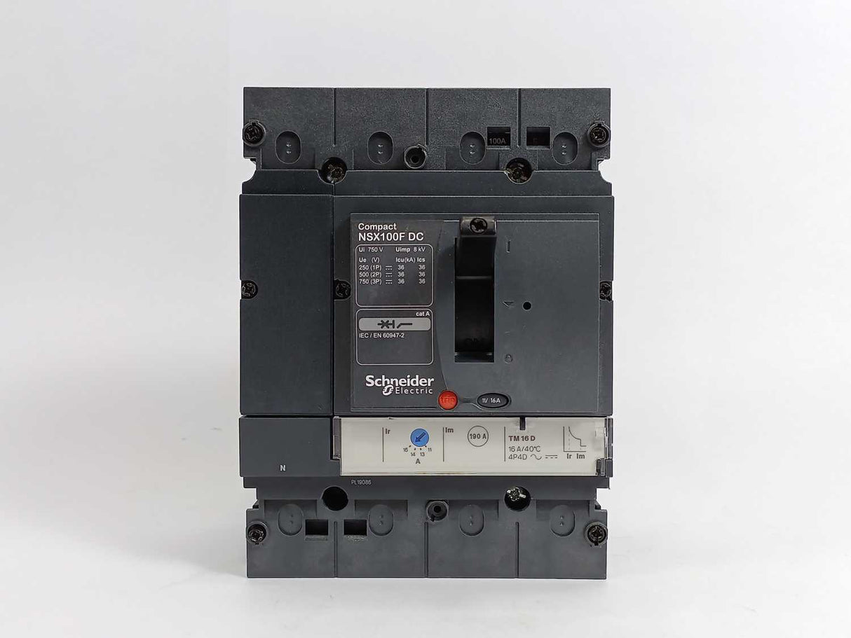 Schneider Electric NSX100F DC Circuit Breaker Compact