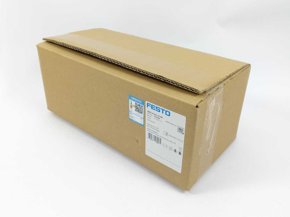 Festo 5255446 EMMT-AS-80-L-HS-RM Servo Motor 910W 680V