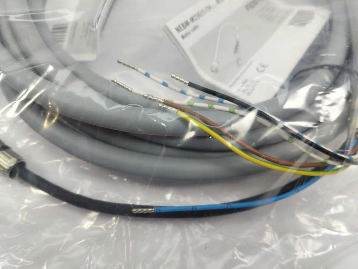 Festo 5251375 NEBM-M23G15-EH-5-Q7N-R3LEG14 Motor Cable 5.0 meters