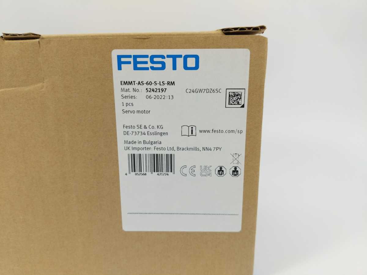 Festo 5242197 EMMT-AS-60-S-LS-RM Servo Motor