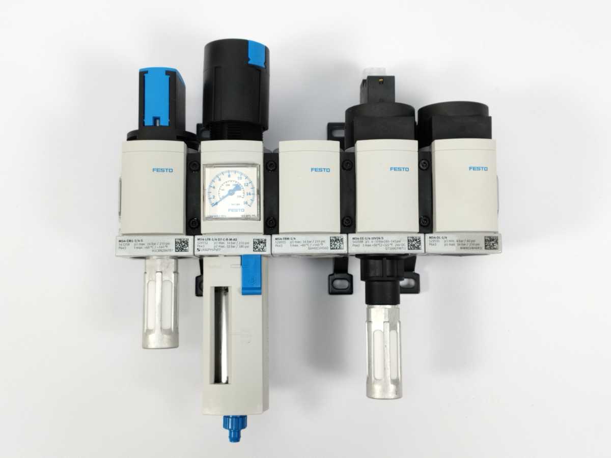 Festo 23364845 Set w/ 531029 MSB4-1/4:C4:J3:F1:D8:A1-WP Service Unit Combination