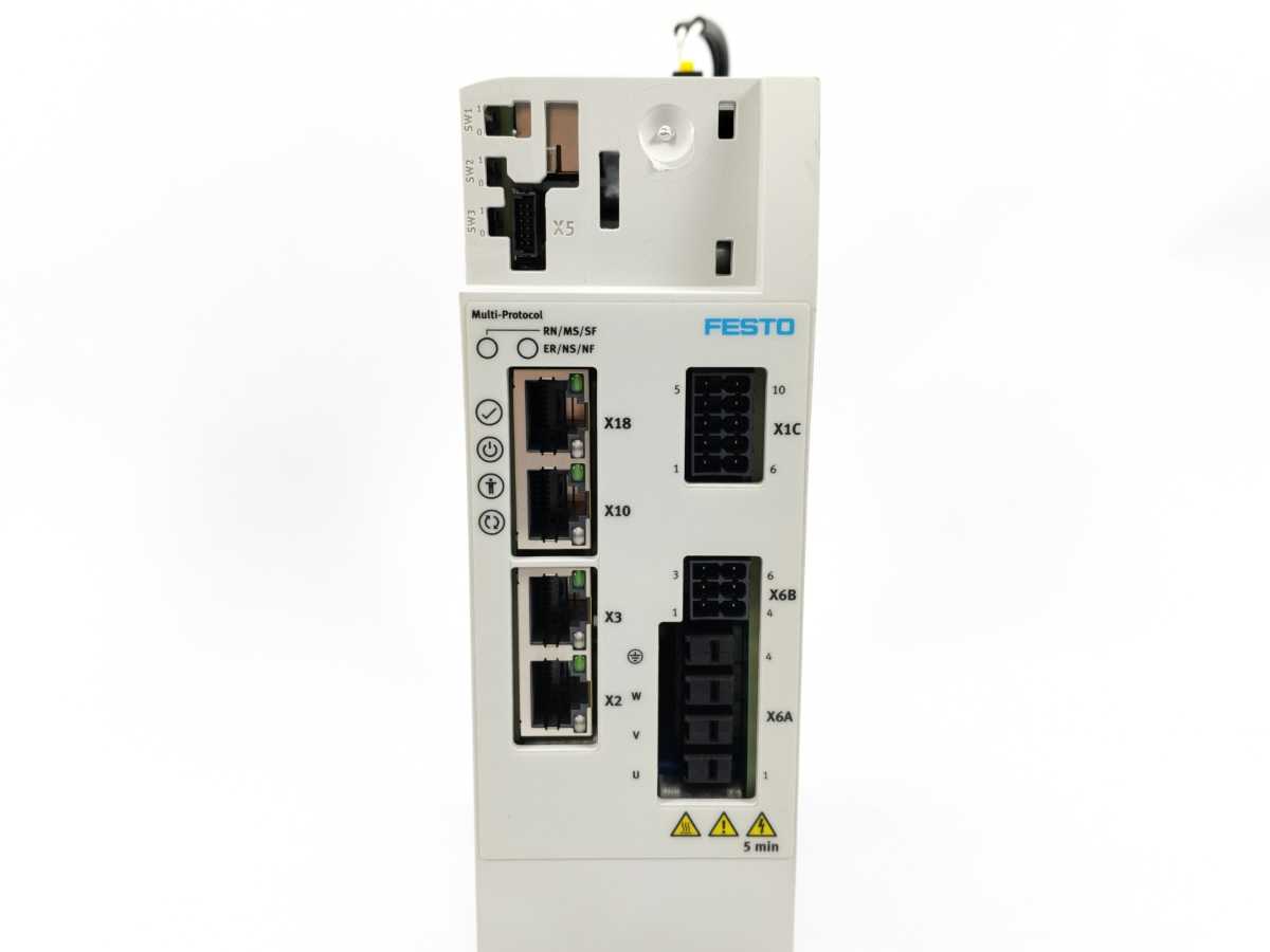 Festo 8143167 CMMT-AS-C5-11A-P3-MP-S1 Servo Drive, 400V 6A