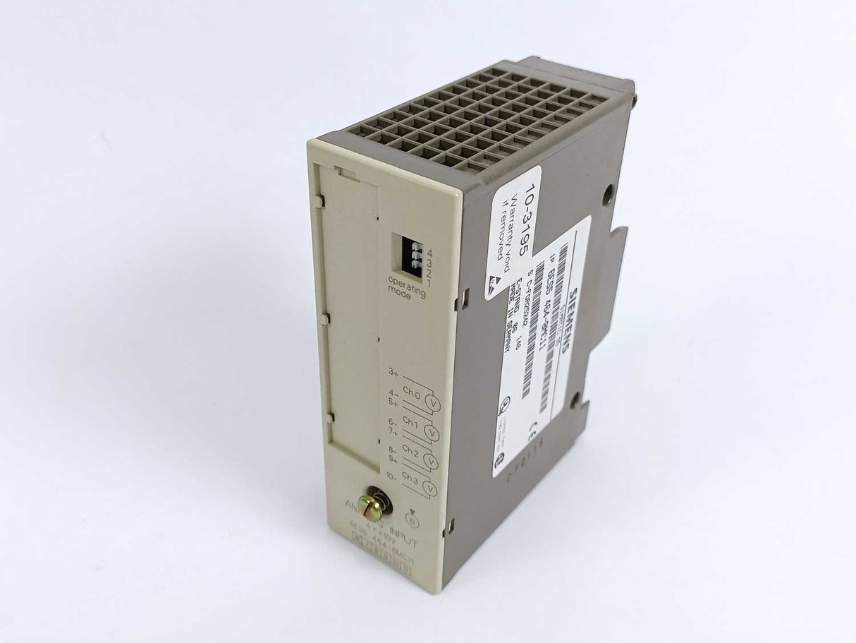 Siemens 6ES5464-8MC11 SIMATIC Analog Input Module
