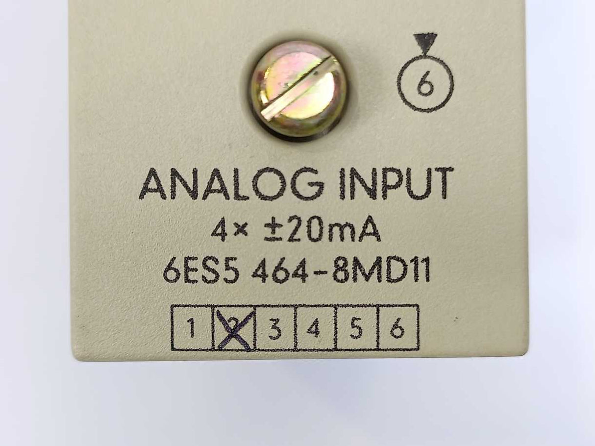 Siemens 6ES5 464-8MD11 SIMATIC S5-100U Analog Input Module