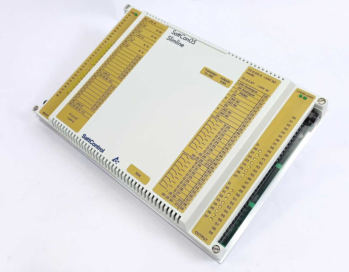 SattControl 492620902 SDA SattCon05 Slimeline PLC Module 24VDC