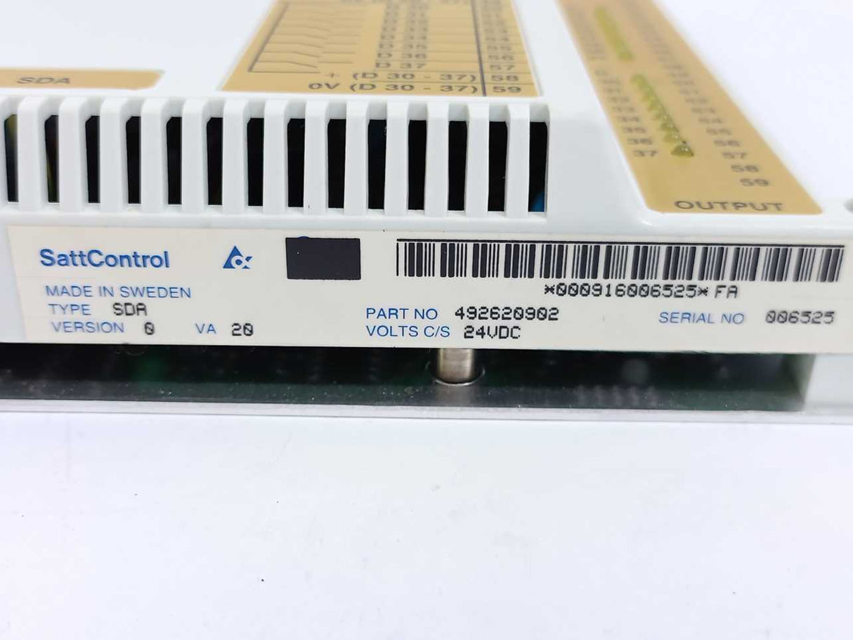 SattControl 492620902 SDA SattCon05 Slimeline PLC Module 24VDC