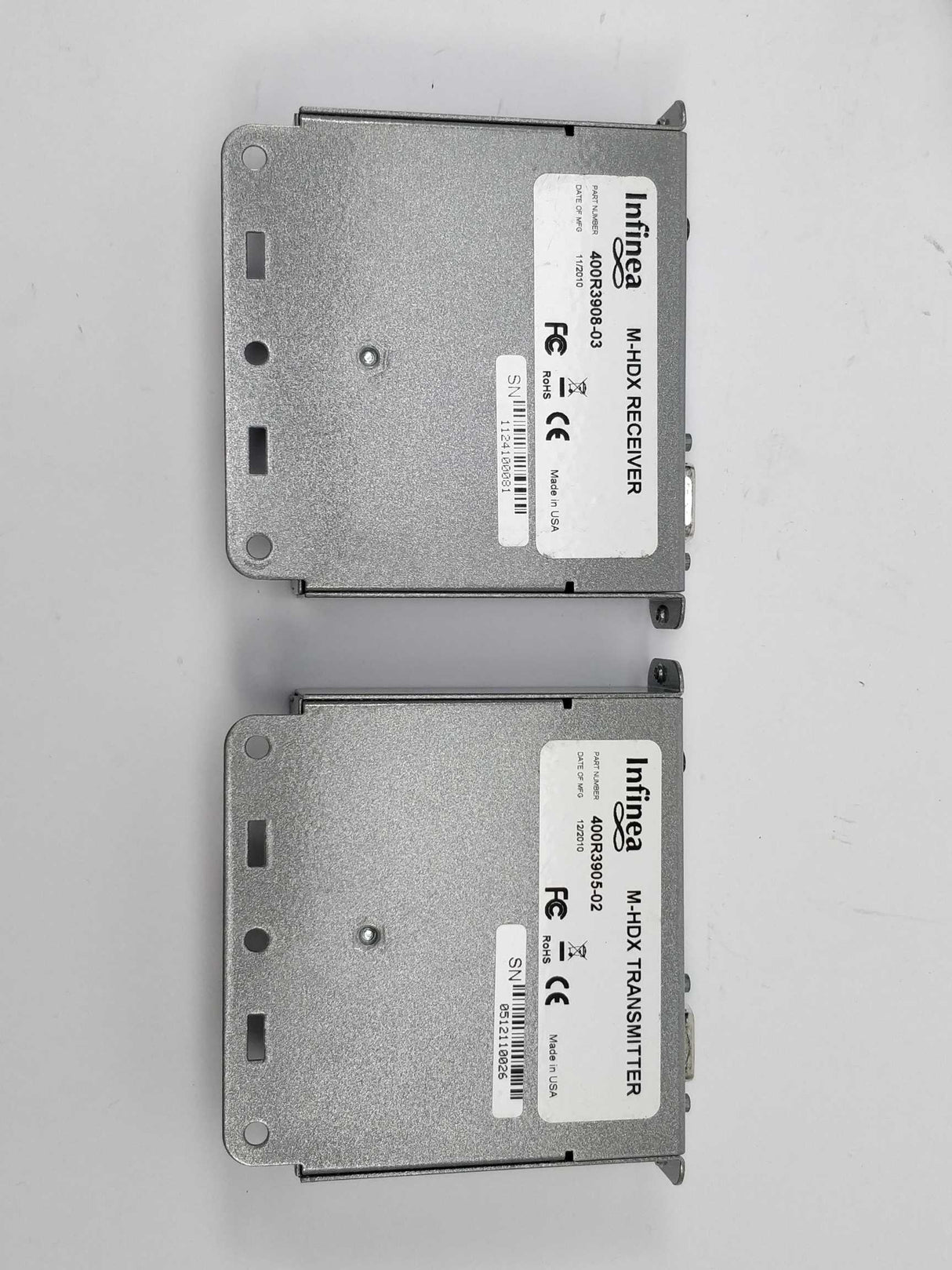 Infinea M-HDX 400R3905-02 Transmitter and 400R3908-03 Receiver