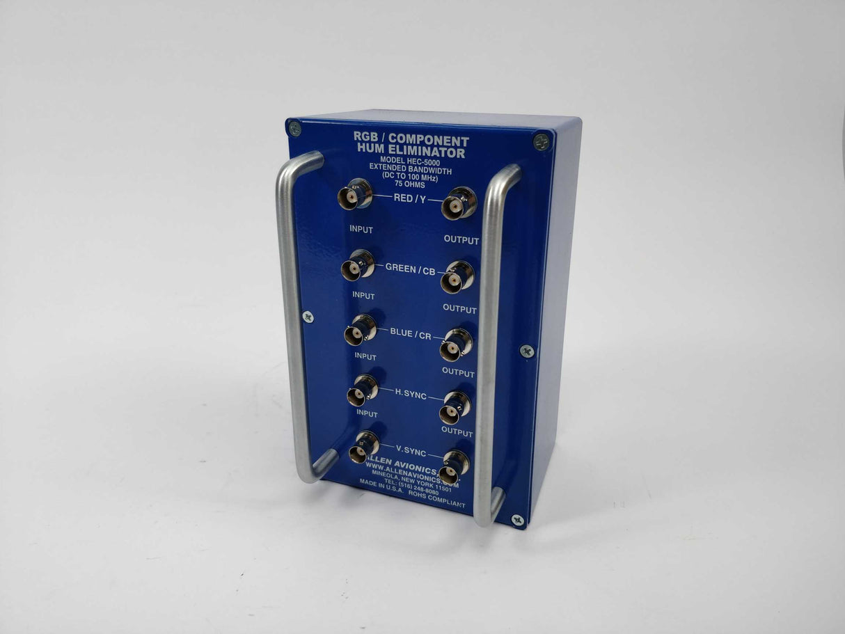 Allen Avionics HEC-5000 5-Channel Video Hum Eliminator Humbucker RGB Component
