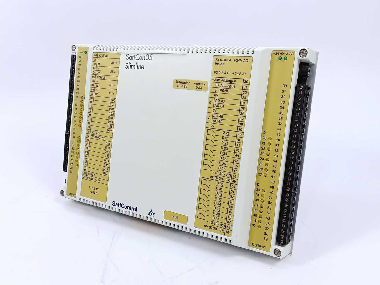 SattControl 492620902 SDA SattCon05 Slimeline PLC Module 24VDC