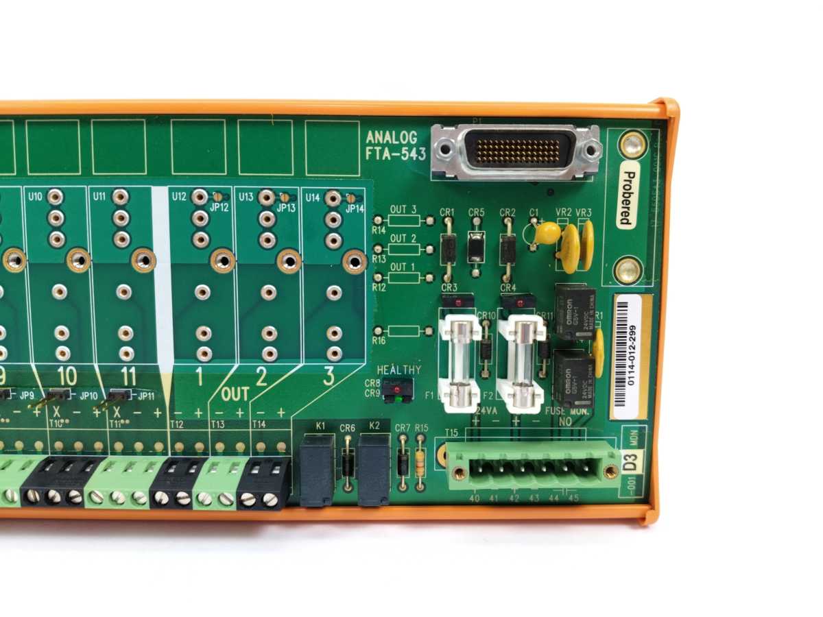 Compressor Controls Corporation FTA-543 Terminal Assembly Module