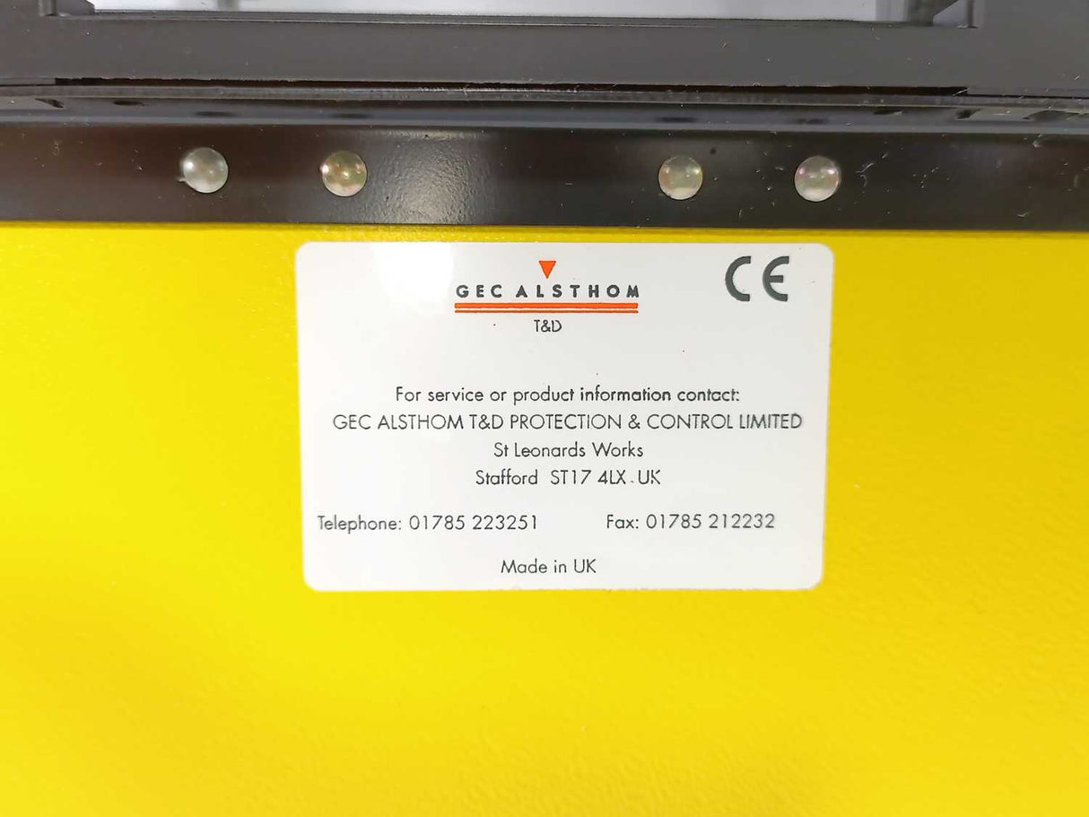 GEC Alsthom MCVG61H1ABC0501D Overcurrent Protection Relay