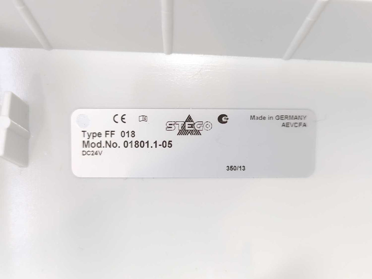 Stego 01801.1-05 FF 018 Filter Fan w/ Enclosure, 24VDC
