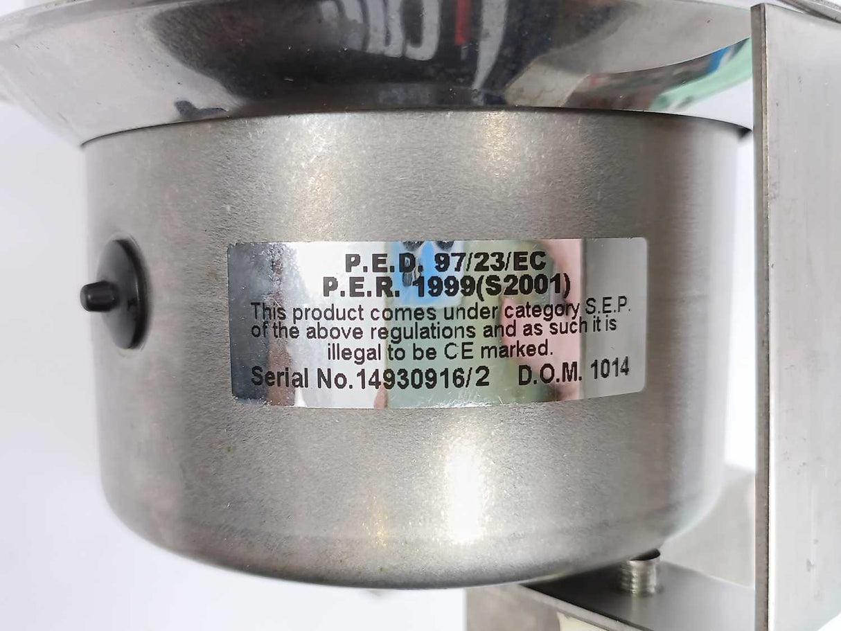 Siemens / Stewart-Buchanan 64/60001052/2E Differential Pressure Gauge 0-2.0 bar