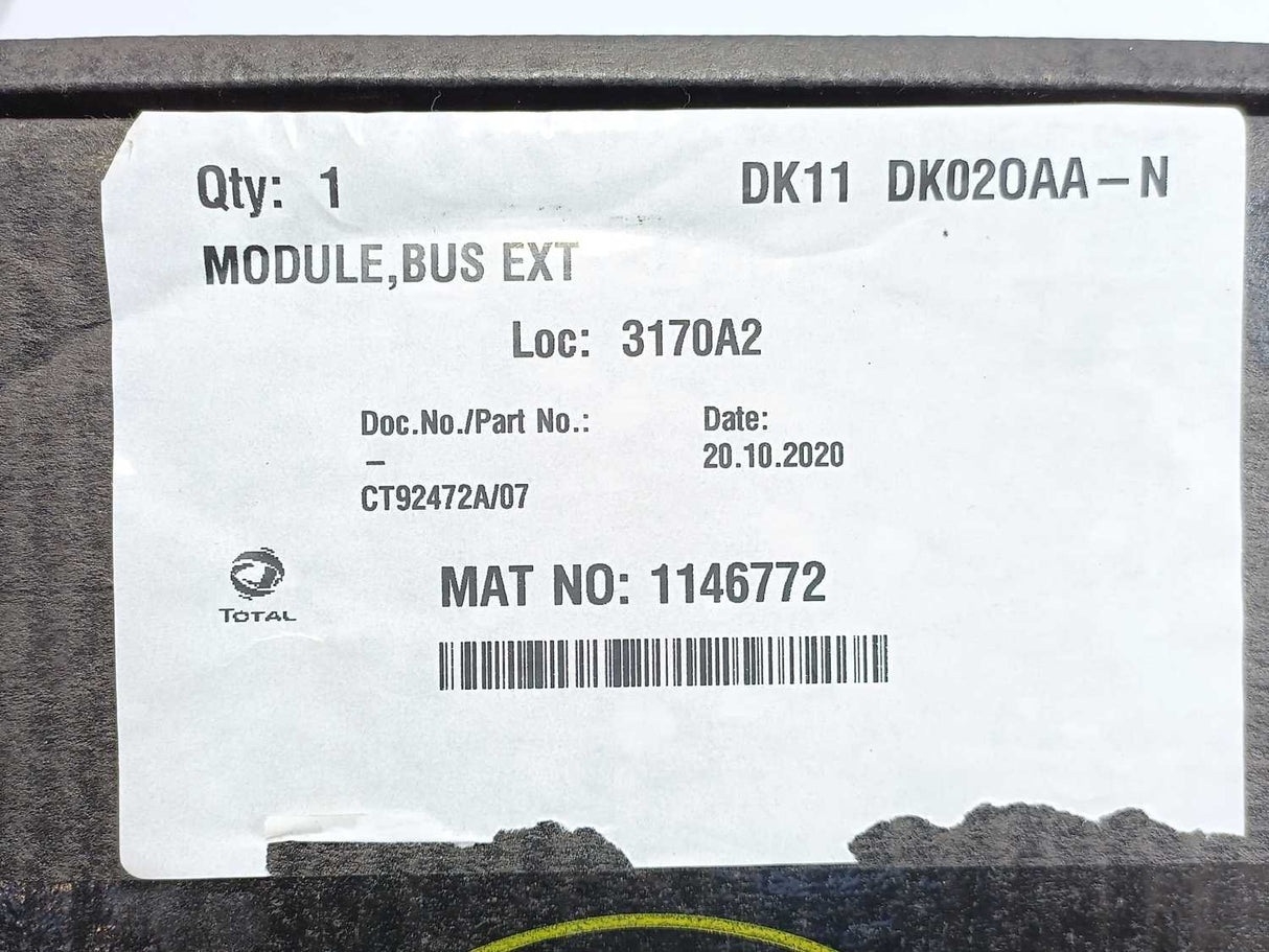 Rustronic CT92472A/07 Bus Extender Module EXT 2712