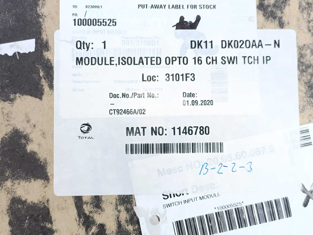 Rustronic CT92466A/02 Switch Input Module