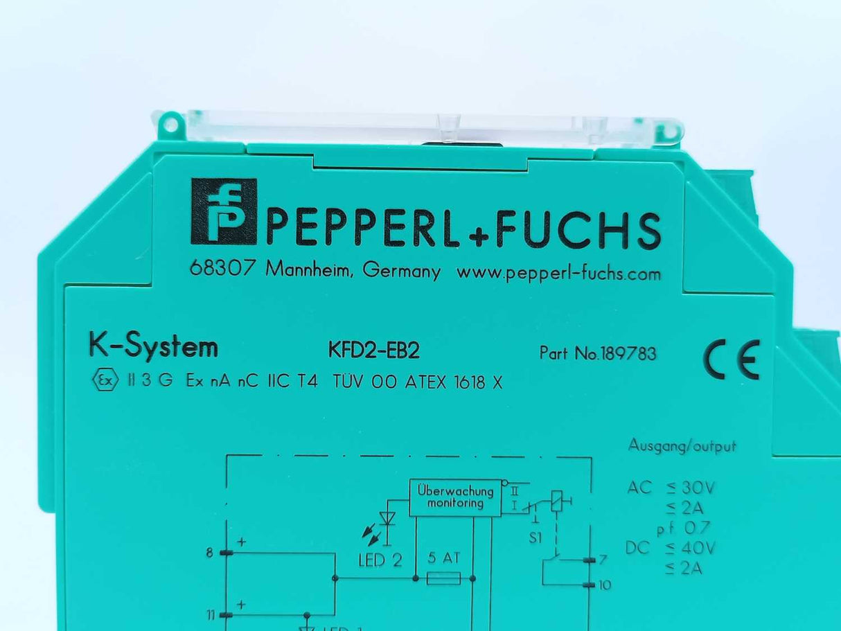 Pepperl+Fuchs 189783 KFD2-EB2 Power Feed Module
