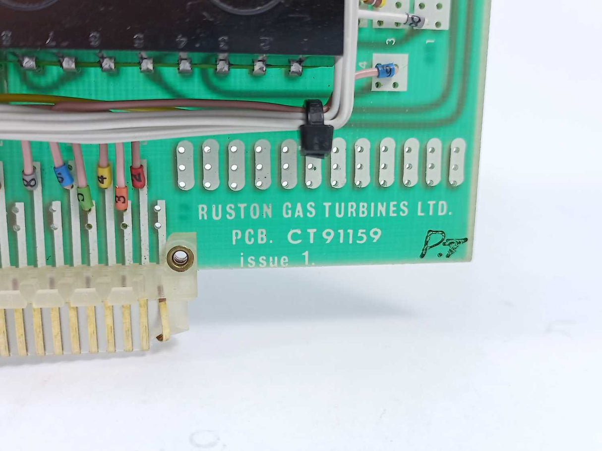 Ruston Gas Turbines CT91159 CT90099E Circuit Board