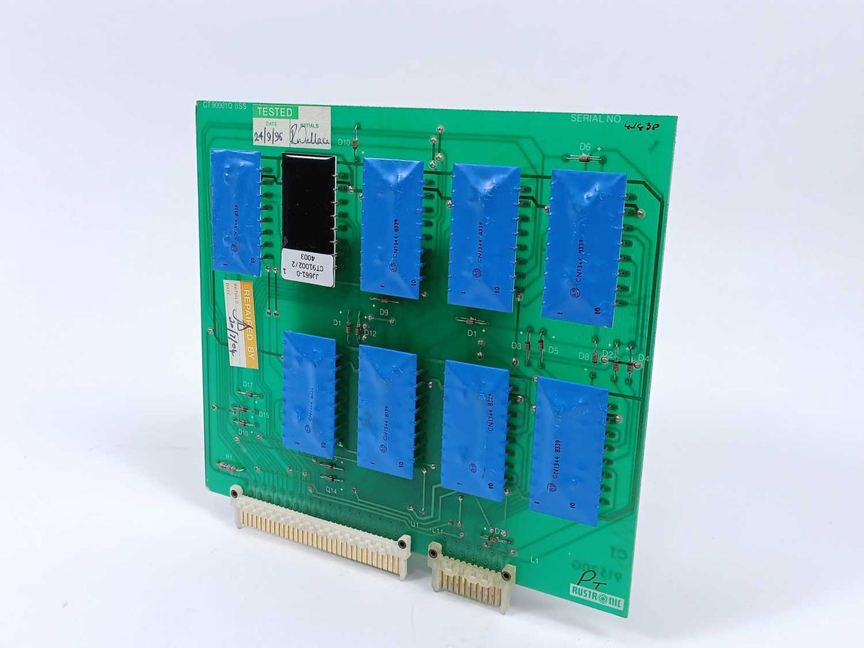 Rustronic CT90001Q CT91520G Start Sequncer Card. Repaired