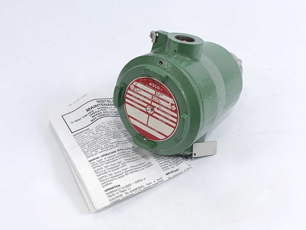 ASCO NBB307C8VF Solenoid Valve