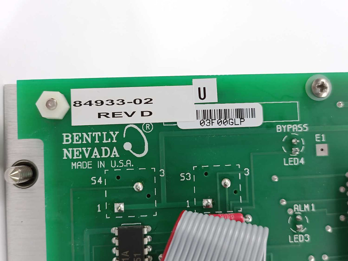 BENTLY NEVADA 84933-02 3300/35 Six Channel Temperature Monitor