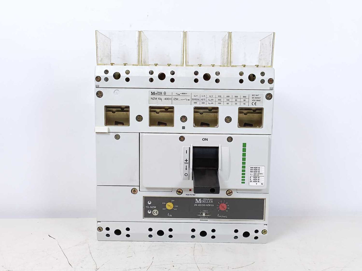 Klöckner Moeller NZM 104-400H Circuit Breaker
