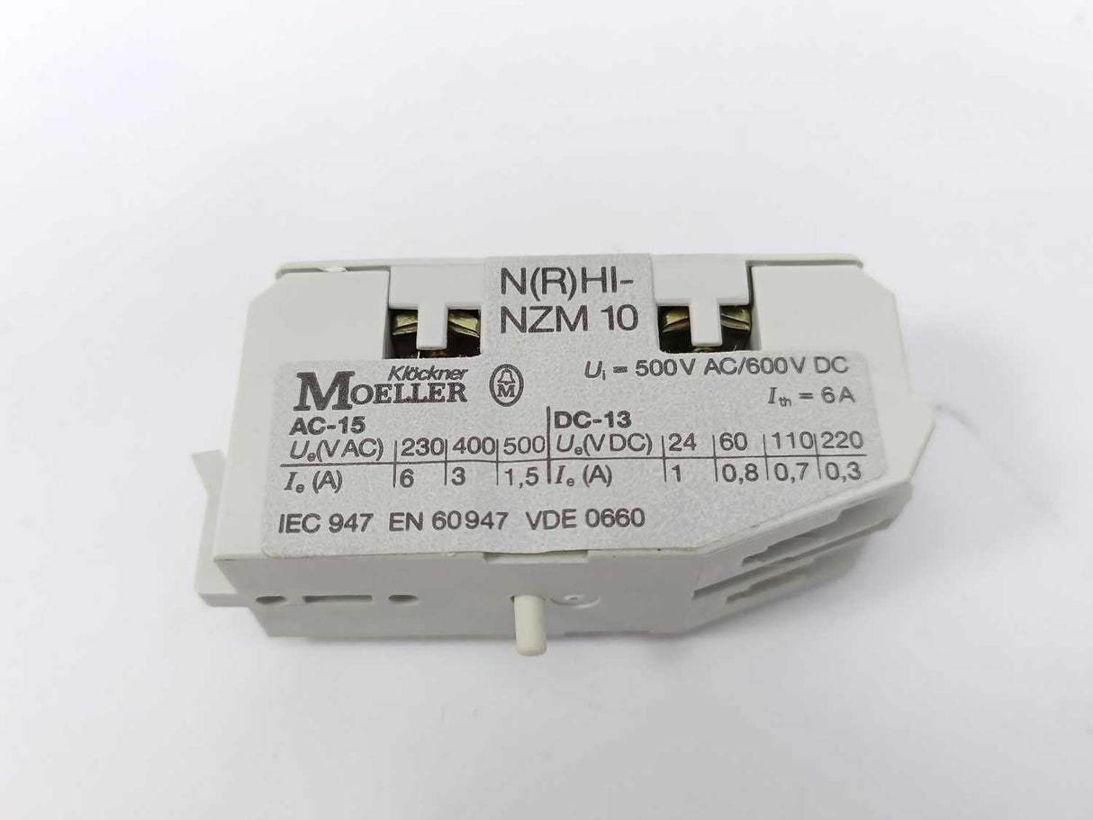 Klöckner Moeller RHI-NZM10 Trip-Indicating Contact