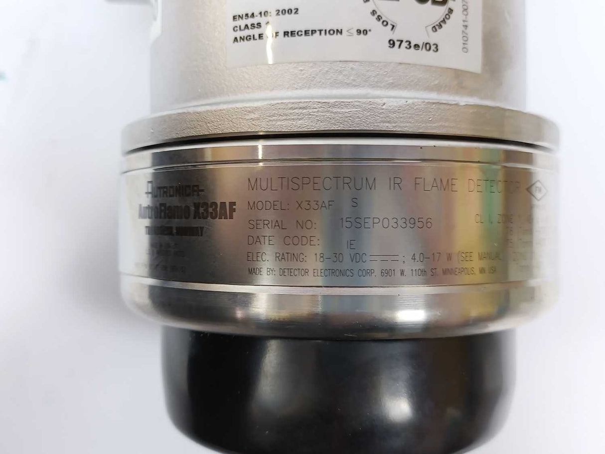 Autronica 008217-101 X33AFS4M23T1 Flame Detector