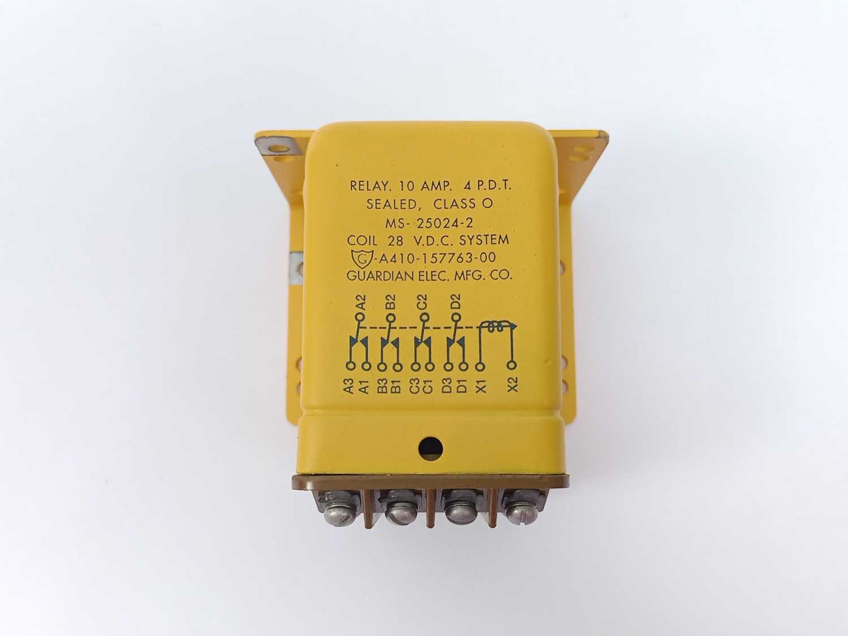 Siemens 64/07011040/1 Guardian Elec. MFG. Relay Module 10 AMP. MS25024-2