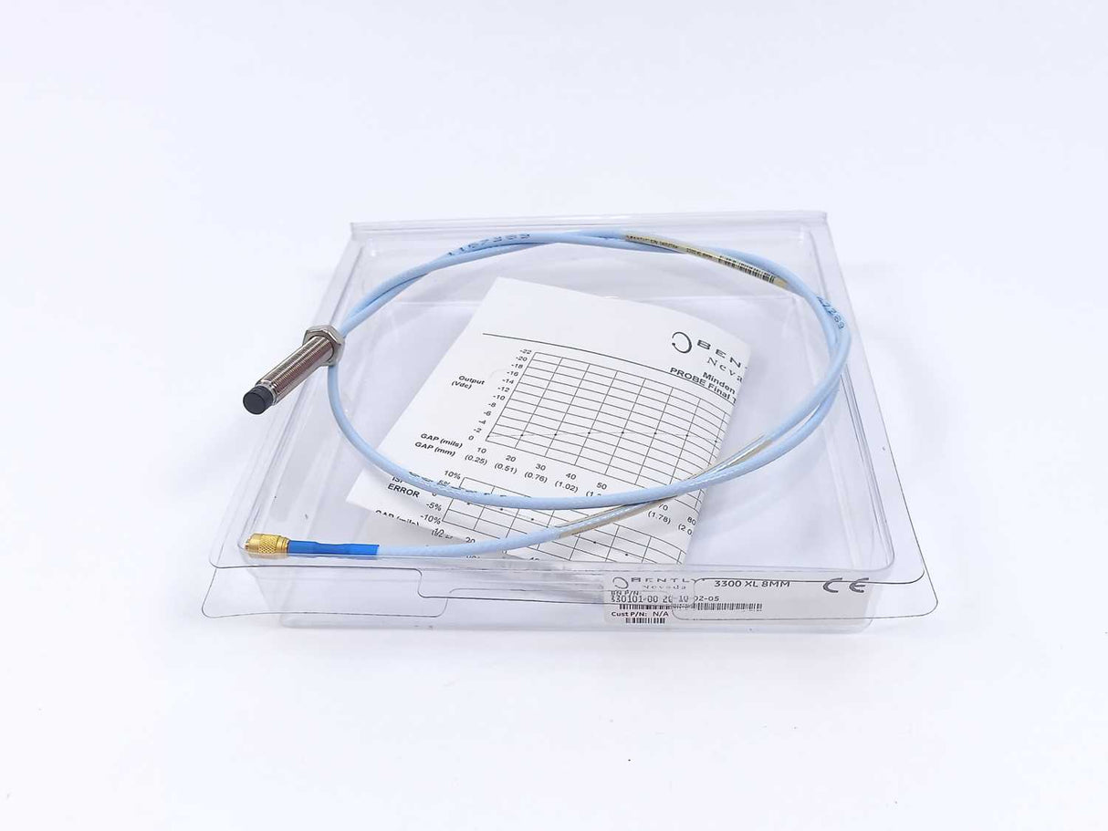 BENTLY NEVADA 330101-00-20-10-02-05 3300XL 8mm Proximity Probe + Extension Cable