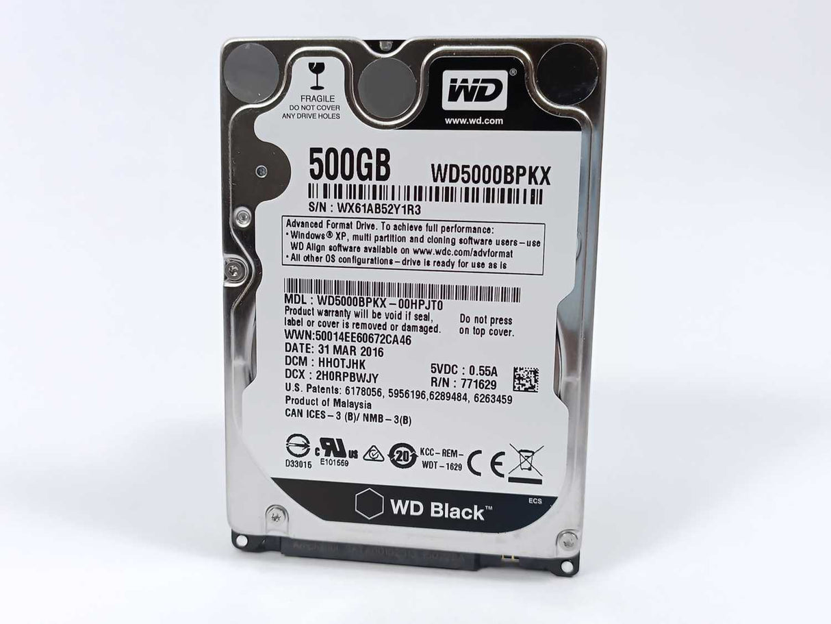 WD WD5000BPKX 500GB Hard Drive