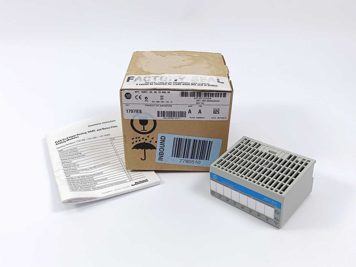 AB 1797-IE8 Ser. A FlexEx 8 Point Analog Input Module