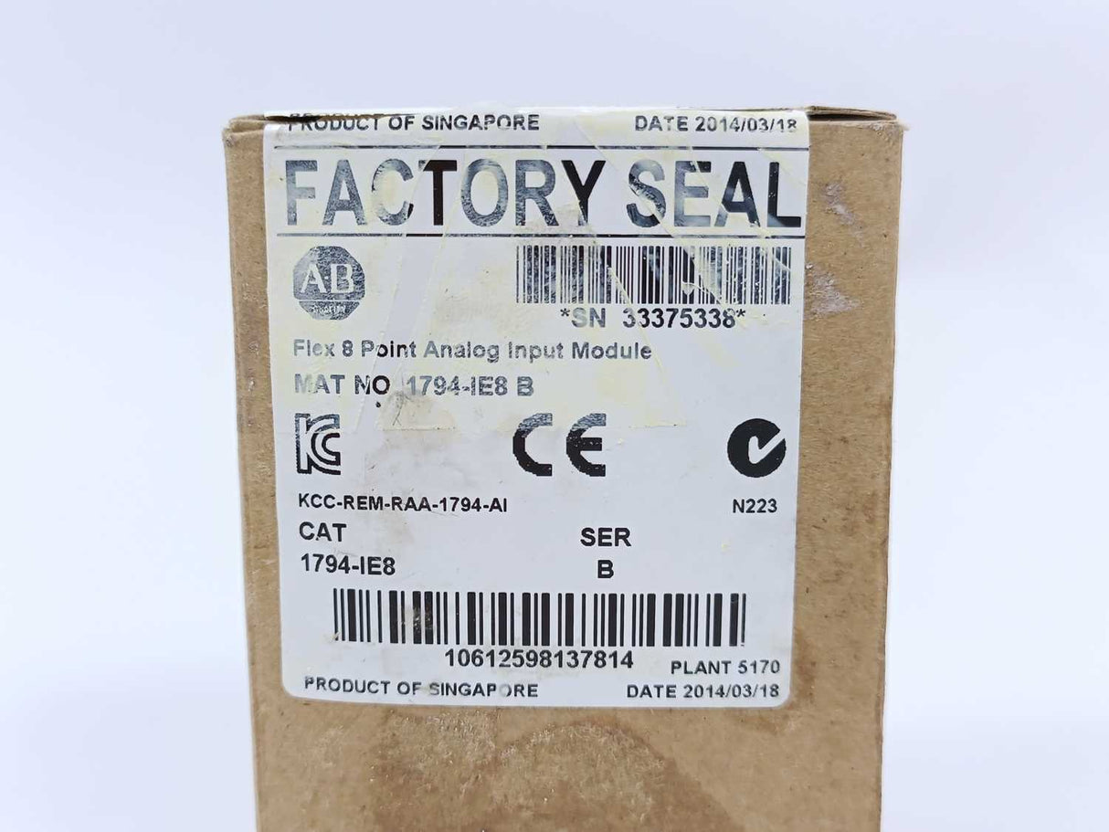 AB 1794-IE8 Ser. B Flex 8 Point Analog Input Module