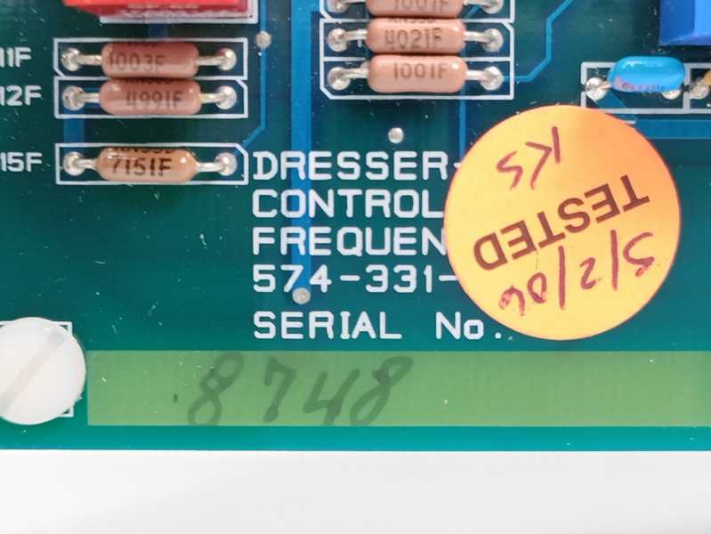 Dresser Rand 574-331-404 Frequency Input Module