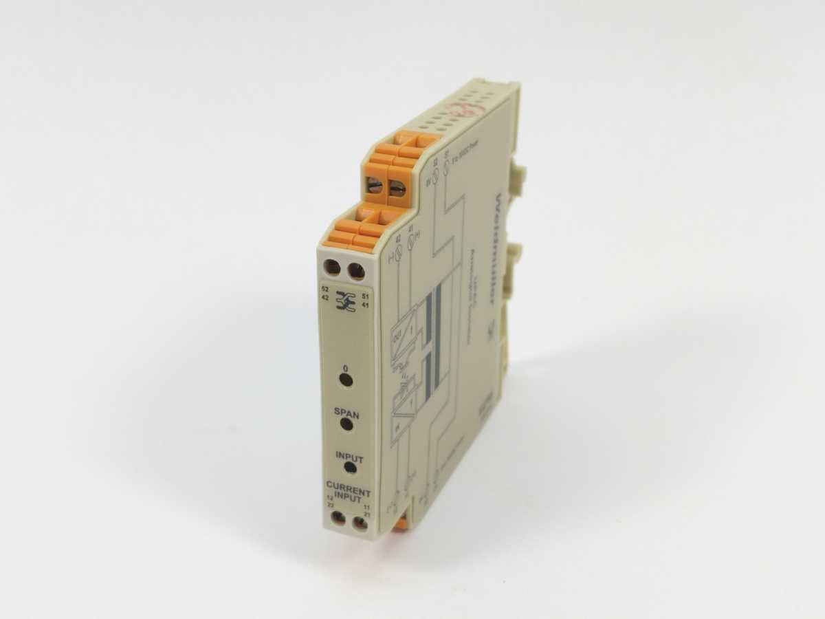 Weidmüller 832765 W408-00A3 UPAC Analogue Isolator 9-30VDC
