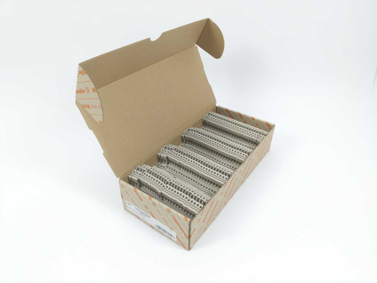 Weidmüller 1021500000 WDK 2.5 Multi-tier Modular Terminal. Box of 100pcs.