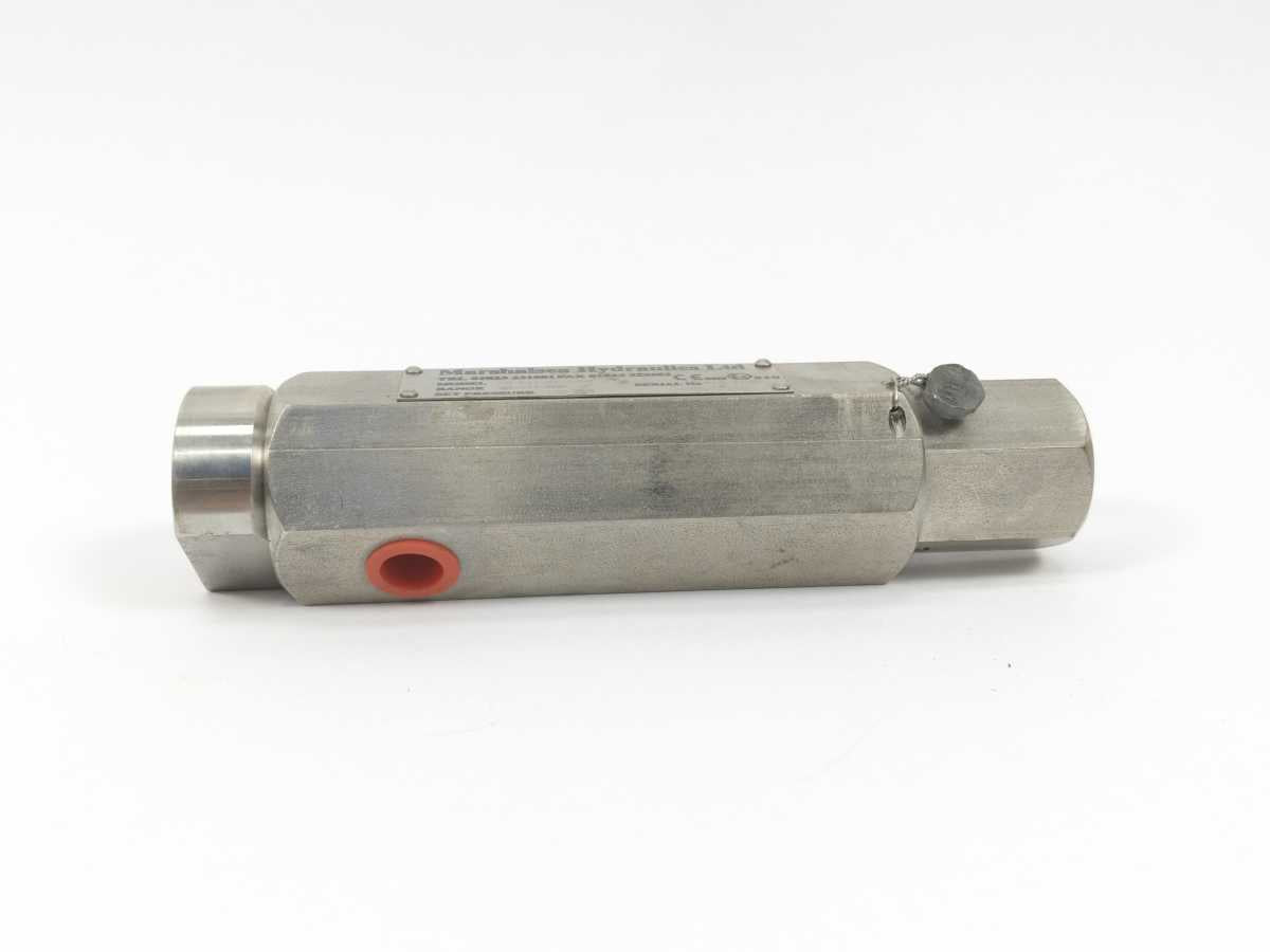 Marshalsea Hydraulics 39.091.01.7618 Inline Hydraulic Pressure Relief Valve