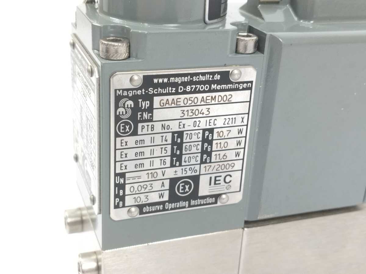 Rotator GAAE050AEMD02 Solenoid-Operated HCV20.11.50.20-3.2