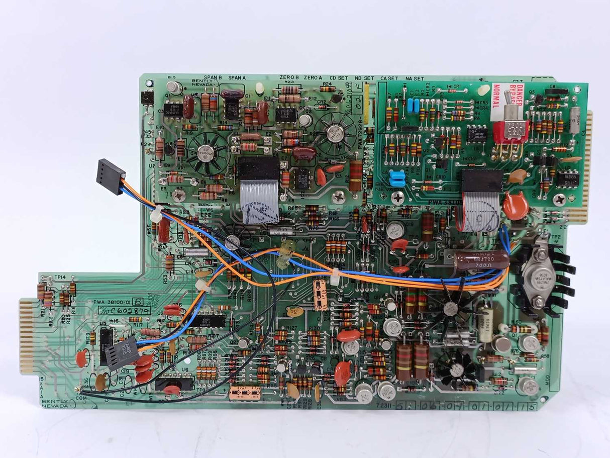 BENTLY NEVADA 72311-51-06-04-01-01-15 PWA 38100-01B PWB 38101-01A Circuit Board