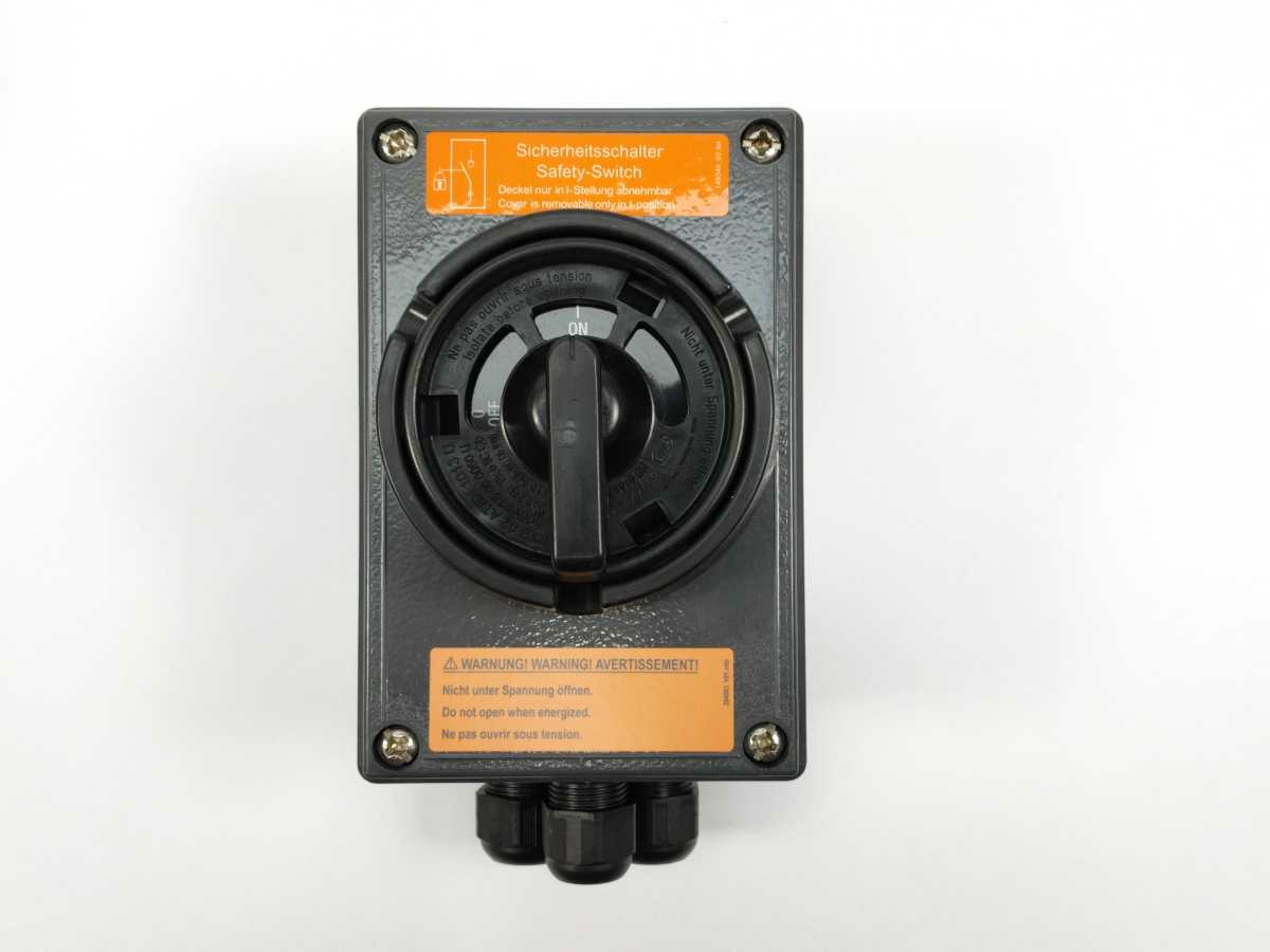 Stahl 201404 8146/5-V37-302-50-0050 Safety switch, 3-pole, 16 A, 690 V
