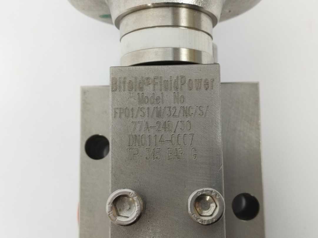 Bifold FP01-77A Hydraulic Solenoid Valve Assembly