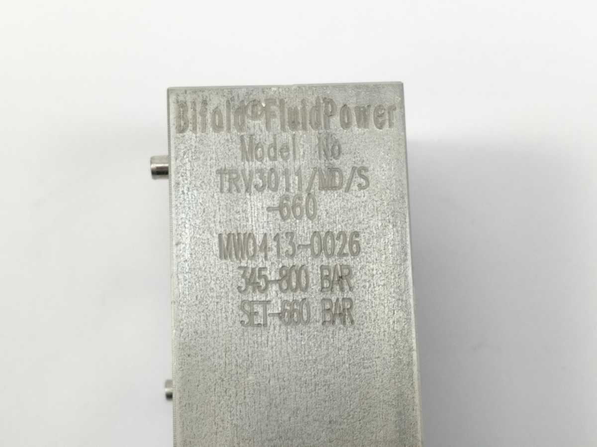 Marshalsea Hydraulics 14540-08 Semi-Capsule Relief Valve w/ TRV3011/MD/S-660