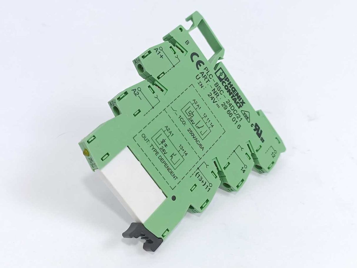 Phoenix Contact 2966016 Relay Socket w/ 2961105 6 Pcs.